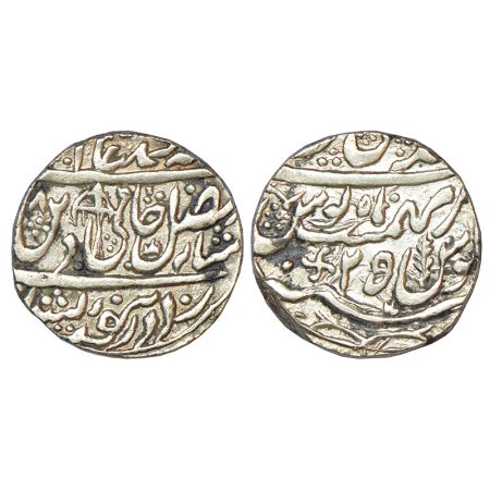 Rohilla Chieftaincies, Faizullah Khan (1754-1794 AD), silver rupee, Qasbah Panipat mint, i