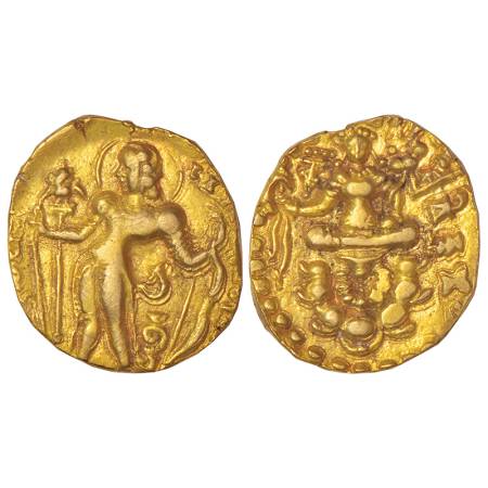 Gupta Empire, gold dinar of Chandra Gupta II (c.375-415 AD), 'Archer' type, Altekar Class 