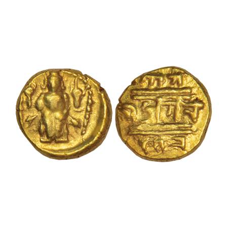 Vijayanagar, Aravidu dynasty, gold pagoda of Venka Raya III (1630-1642 AD), similar MCSI-I