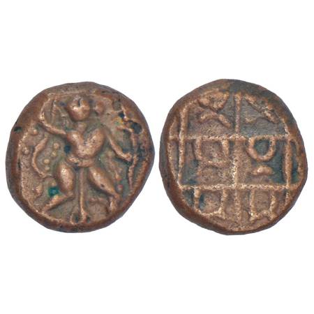 Nayakas in North Tamilnadu, Arani region - copper kasu, in the name of 'Venkata Raya', pro