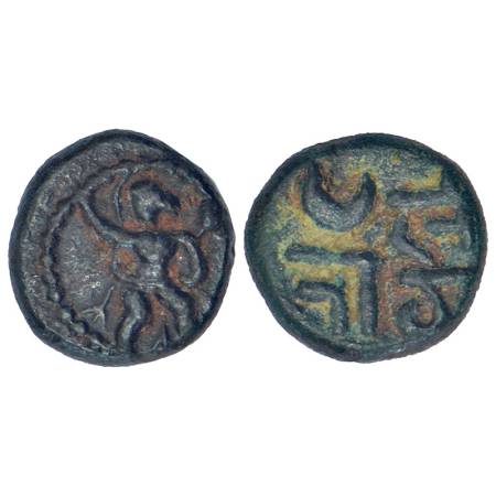 Nayakas of Gingee (Senji) - copper kasu in the name of 'Rama Raya' (c.1600-1650 AD), 3.18g