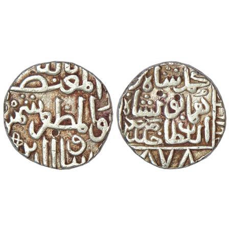 Bahmani Sultans of Gulbarga, Silver tanka of Shams al din Muhammad Shah III (1463-1482 AD)