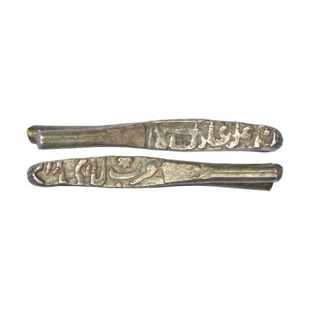 Sultans of Bijapur, Silver larin of Ali Adil Shah II (1656-1672 AD), Dabul mint, G&G BJ37,