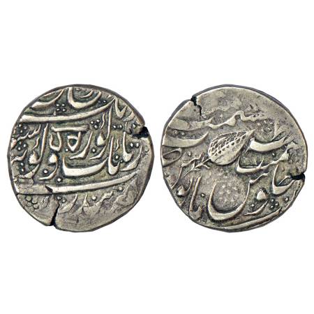 Sikh Empire, Governor Hari Singh Nalwa (1820-1821 AD), silver rupee, Khitta Kashmir mint, 