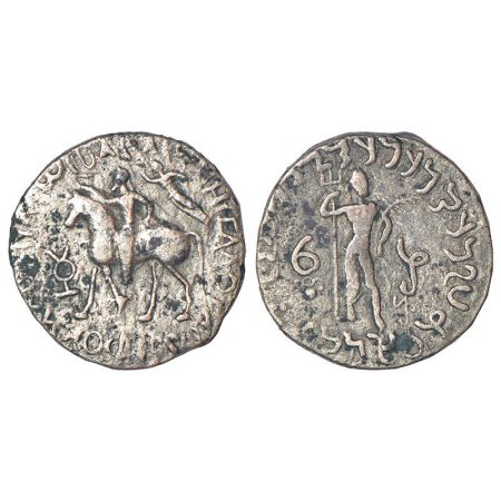 Indo-Parthians - silver tetradrachm of Gondophares (c.40-10 BC), Senior ISCH 216.12T, 9.46