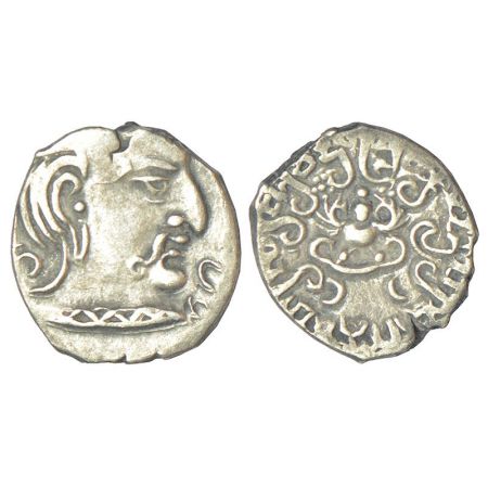 Gupta Empire - silver drachm of Chandra Gupta II (c.375-415 AD), 'Western India' type, S. 