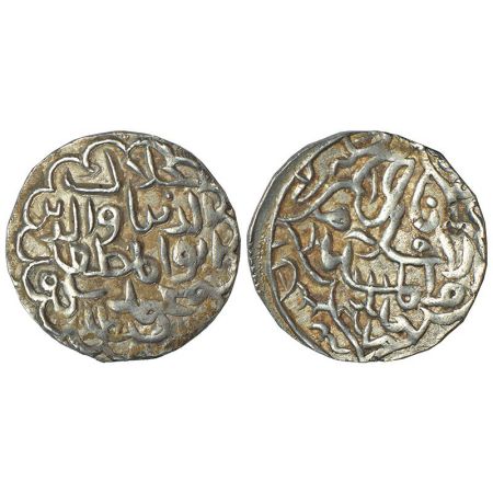 Sultans of Bengal, Silver tanka of Jalal al-Din Muhammad Shah (2nd reign 1418-1432/3 AD), 