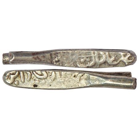 Sultans of Bijapur, Silver larin of Ali Adil Shah II (1656-1672 AD), Dabul mint, G&G BJ37,