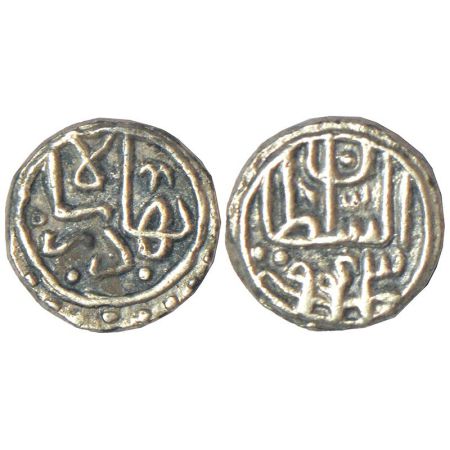 Sultans of Gujarat, Silver 1/6 tanka of Qutb al-Din Bahadur Shah (1526-1537 AD), AH 943, G