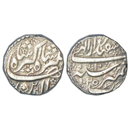 Jahangir (1605-1627 AD), silver rupee, Kashmir mint, Isfandarmunz, AH 1025/RY 10, KM 145.1
