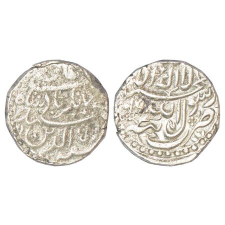 Jahangir (1605-1627 AD), silver heavy rupee (20% heavy weight), Tatta mint, AH 1019/RY 5, 