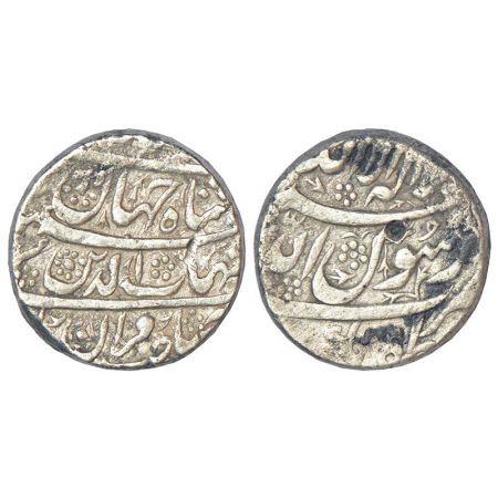 Shah Jahan (1628-1658 AD), silver rupee, Zafarnagar mint, KM 224.19, 11.23g. Very fine, Ve