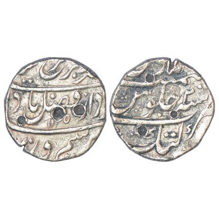 Farrukhsiyar (1713-1719 AD), silver rupee, Katak mint, AH 1125/RY 2, KM 377.40, 11.86g. Ve