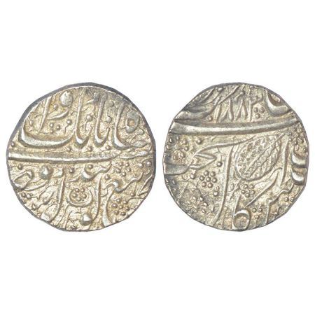 Sikh Empire, silver rupee, Amritsar mint, 'Nanak Shahi' couplet, VS 1883, G. singh 01.49.0