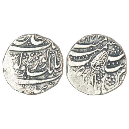 Sikh Empire, Governor Diwan Moti Ram (end of 1819-1820 AD), silver rupee, Khitta Kashmir m