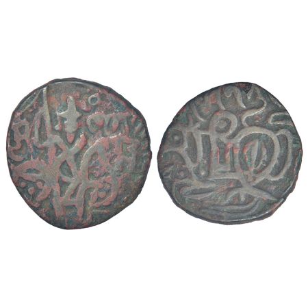 Tomaras of Delhi - billon jital of Ananga Pala (1130-1145 AD), Deyell 187, 3.10g. Obv: Rec