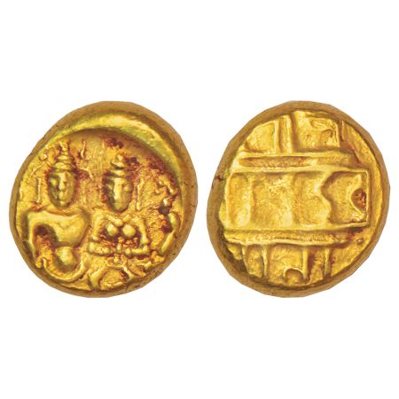 Vijayanagar Kingdom, Sangama dynasty, gold pagoda of Pratapa Devaraya I (1406-1422 AD), Gi