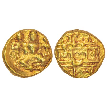 Vijayanagar Kingdom, Aravidu dynasty, gold pagoda of Thirumalaraya (1565-1570/78 AD), MCSI