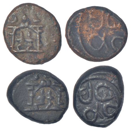 Nayakas of Madurai - anonymous copper cash coins, 'Sri Veera' type, (c.1600-1700 AD), 1.03