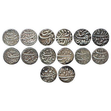 Jahangir (1605-1627 AD), silver rupee (7), 1x Ahmadabad mint, 'Inayat' couplet, AH 1026/RY