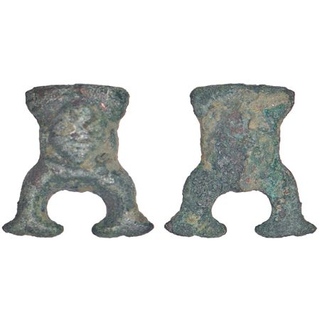 Ancient Central Malwa - bronze ritual object popularly known as 'Ma-kār', shaped like the 