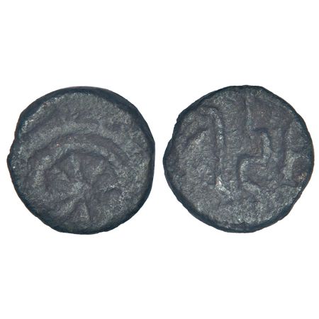 Ancient Central Malwa - city-states of the Bes-Betwa Divide, alloyed copper coin of Vidish