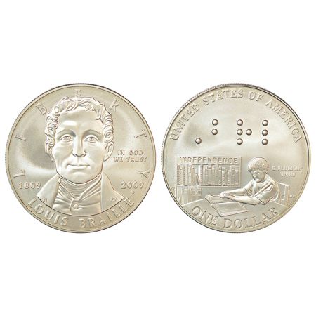 United States of America, silver dollar, 2009, KM 455, 27.02g. Sub: 200th Anniversary of L