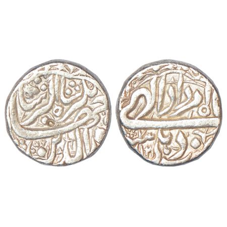 Jahangir (1605-1627 AD), silver rupee, Delhi mint, Amardad, AH 1121/RY 7, KM 145.6, 11.41g