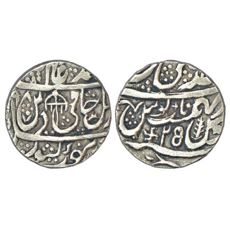 Rohilla Chieftaincies, Faizullah Khan (1754-1794 AD), silver rupee, Qasbah Panipat mint, i