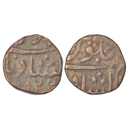 Hyderabad Feudatories-Narayanpett, copper paisa, Dilshadabad mint, AH 1202, 9.05g, both si