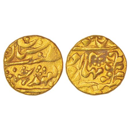 Jaipur, Man Singh (1922-1949 AD), gold mohur, Sawai Jaipur mint, in the name of George V, 