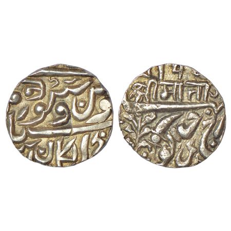 Jodhpur, Jaswant Singh II (1873-1895 AD), silver ¼ rupee, Jodhpur mint, in the name of Que