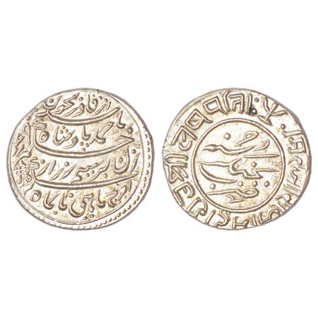 Kutch - silver ½ rupee of Rao Lakhpatji I (regent 1741-1752, ruler 1752-1760), struck in t