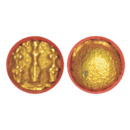 Madras Presidency, Madras mint, early coinage, gold 3 swami pagoda (full figures) ND (1691