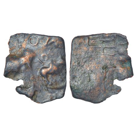 Maharathis of Central Maharashtra/Vidarbha - copper coin of 'Varuni' Maharathis, (c.200-25