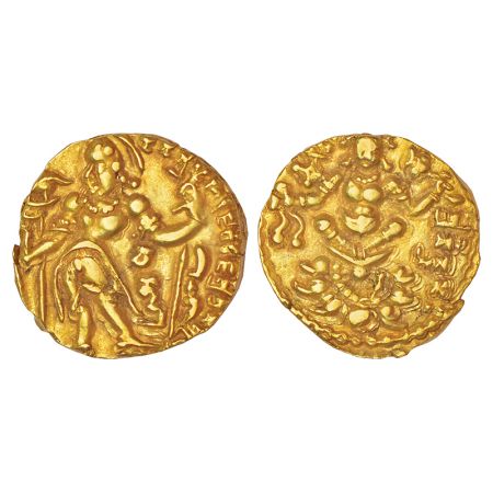 Gupta Empire - gold dinar of Chandra Gupta II (c.375-415 AD), 'Archer' type, Altekar Class