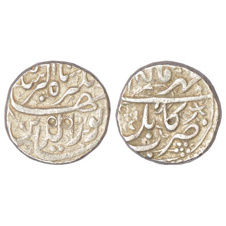 Jahangir (1605-1627 AD), silver rupee, Kabul mint, Mihr, KM 145.9, 11.37g. Good Very fine,