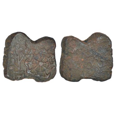 Ancient Western Malwa - post-Mauryan uninscribed die-struck coinage of Ujjain/Mandasor reg