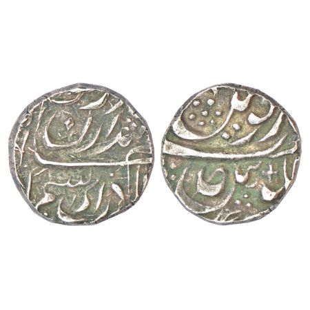 Jind, Bhag Singh (1789-1819 AD), silver rupee, struck from die borrowed from Patiala, in t