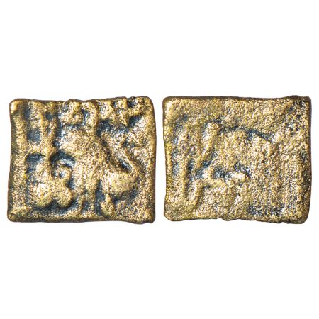 Kingdom of Vatsa (Ayodhya) - cast copper coin of Shivadatta/Jeevadatta? (c.150-100 BC), no
