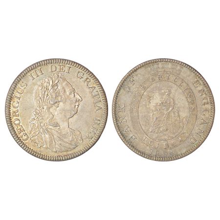 Great Britain, George III (1760-1820 AD), silver dollar (5 shillings), 1804, KM Tn1, 27.00