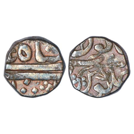 Maratha Confederacy, domains of the Holkars - copper 'do-dandi' paisa of Chandor (Chandwad