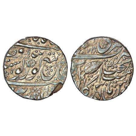 Sikh Empire, Ranjit Singh (VS 1856-1896 /1799-1839 AD), silver rupee, Sri Amritsar mint, V
