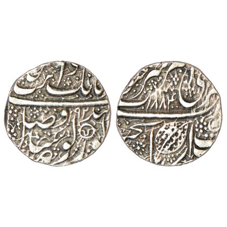 Sikh Empire, Ranjit Singh (VS 1856-1896 /1799-1839 AD), silver rupee, Sri Amritsar mint, V