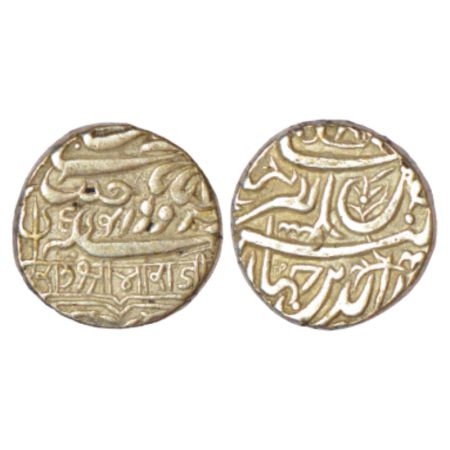 Kutch, Rao Bharmalji I (1586-1632 AD), silver kori, with the name of Mughal Emperor Jahang