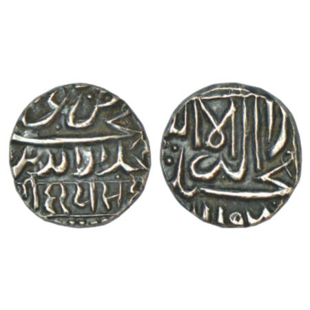 Kutch, attributed to Raydhanji II (1778-1814 AD), silver kori of the so-called Mureed Rayd