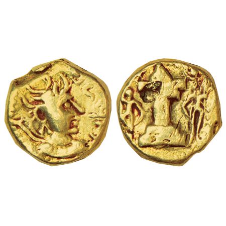 Medieval Sindh - Sasanian-inspired coinage, probably struck under Pratihara contemporaries