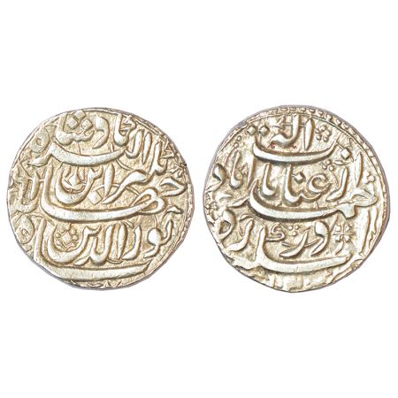 Jahangir (1605-1627 AD), silver rupee, Ahmadabad mint, 'Enayate Elah' couplet, AH 1030/RY 