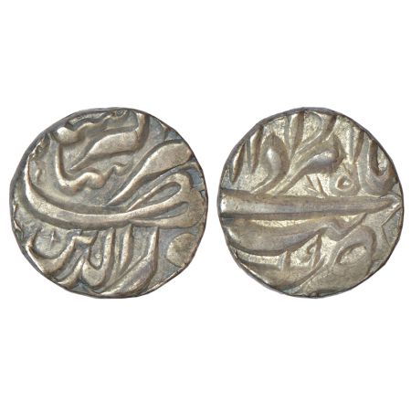 Jahangir (1605-1627 AD), silver rupee, Tatta mint, Amardad, RY 19, KM 145.17, 11.34g. High