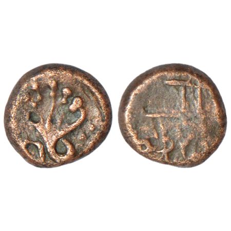 Maratha Confederacy, Ghorpades of Gutti - anonymous copper cash attributed to Murar Rao Gh